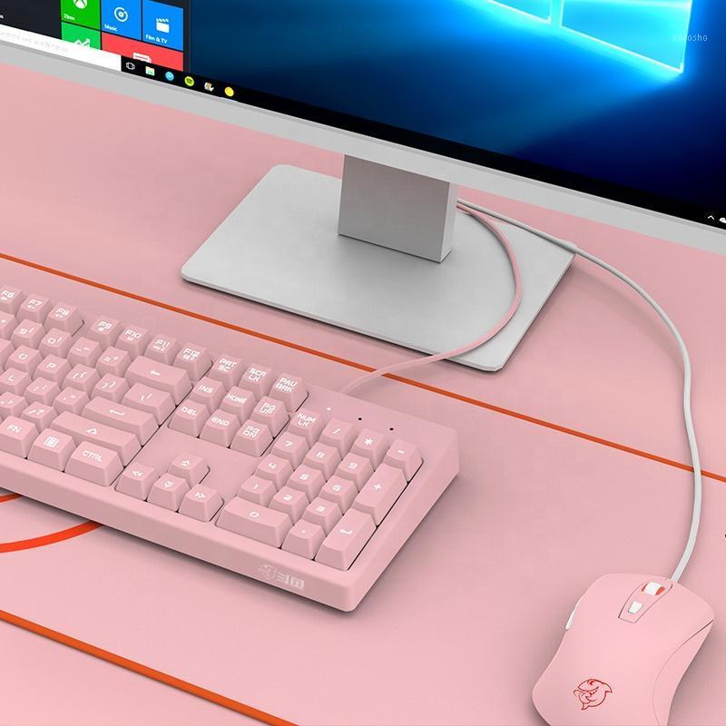 Pink Girls E-sport Gaming Keyboard Mouse Combos USB Wired 104 Keycaps Keyboard Wired Mouse 3500DPI Mice for Desktop Notebook PC1
Pink Girls E-sport Gaming Keyboard Mouse Combos USB Wired 104 Keycaps Keyboard Wired Mouse 3500DPI Mice for Desktop Notebook PC1