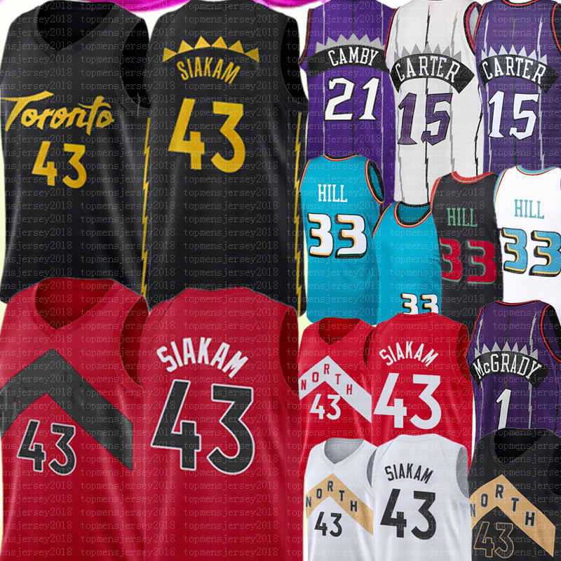 New Pascal 43 Siakam Jersey Retro Mesh Vince 15 Carter Jersey Marcus 21 Camby Tracy 1 McGrady Basketball Jerseys Grant 33 Hill Jersey, New [chuanqi}
New Pascal 43 Siakam Jersey Retro Mesh Vince 15 Carter Jersey Marcus 21 Camby Tracy 1 McGrady Basketball Jerseys Grant 33 Hill Jersey, New [chuanqi}