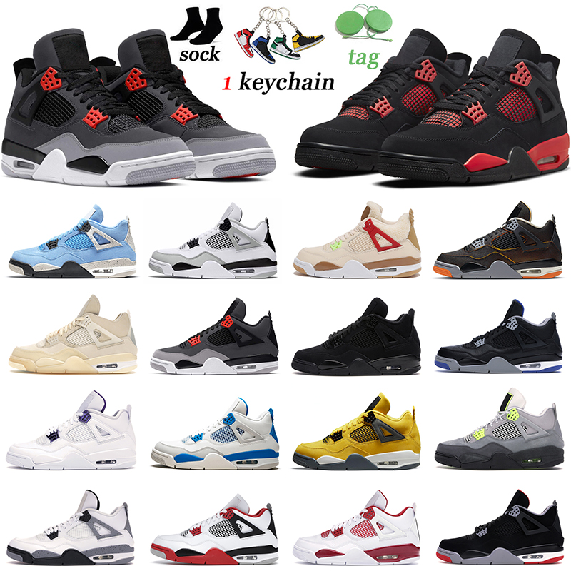 Red Thunder 4s Jumpman 4 Men Basketball Shoes Mens Women Trainers Sports Sneakers Wild Things University Blue White Oreo Fashion Walking Jogging
Red Thunder 4s Jumpman 4 Men Basketball Shoes Mens Women Trainers Sports Sneakers Wild Things University Blue White Oreo Fashion Walking Jogging