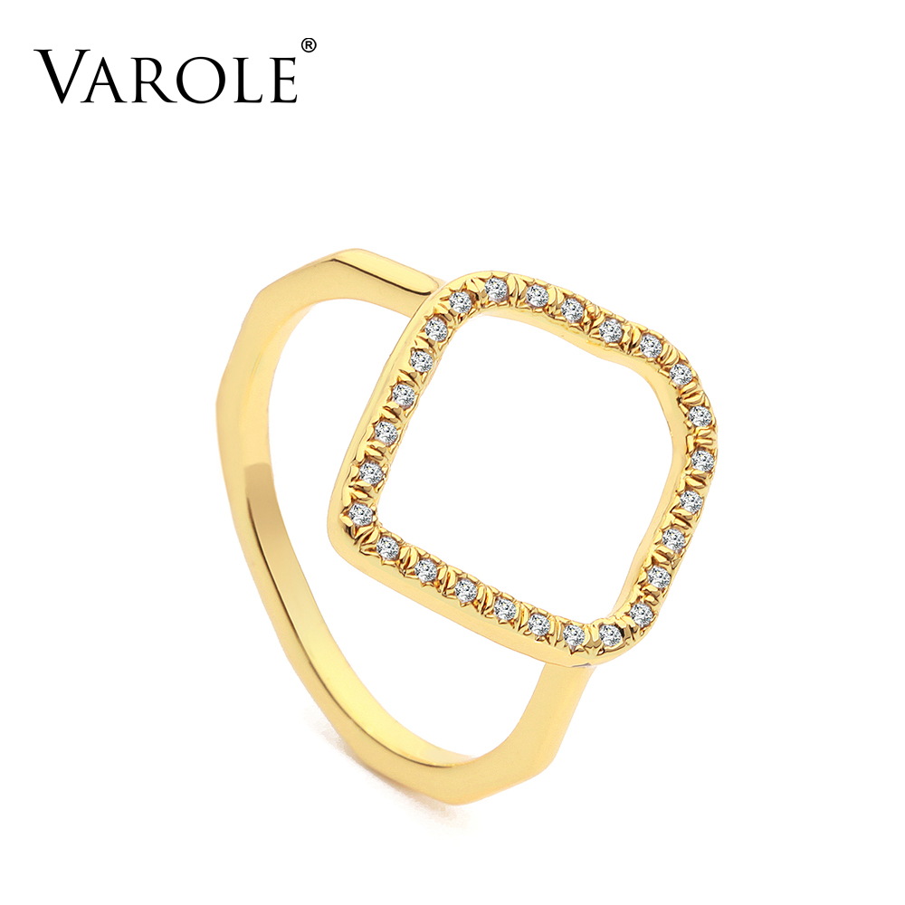 VAROLE Irregular Ring Cubic Zirconia Engagement Ladies Rings For Women Party Gifts Fashion Jewelry
VAROLE Irregular Ring Cubic Zirconia Engagement Ladies Rings For Women Party Gifts Fashion Jewelry