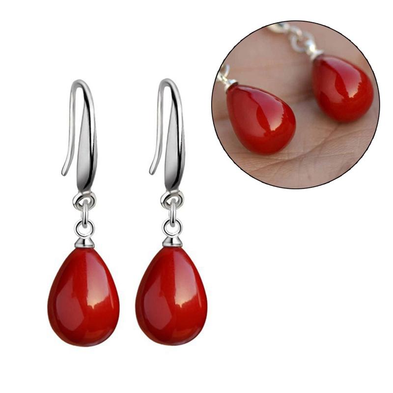 New Pearl Red Drop Earring for Women Fancy Colorful Simulated-pearl Long Earring Trendy Jewelry Gift Box Packing
New Pearl Red Drop Earring for Women Fancy Colorful Simulated-pearl Long Earring Trendy Jewelry Gift Box Packing