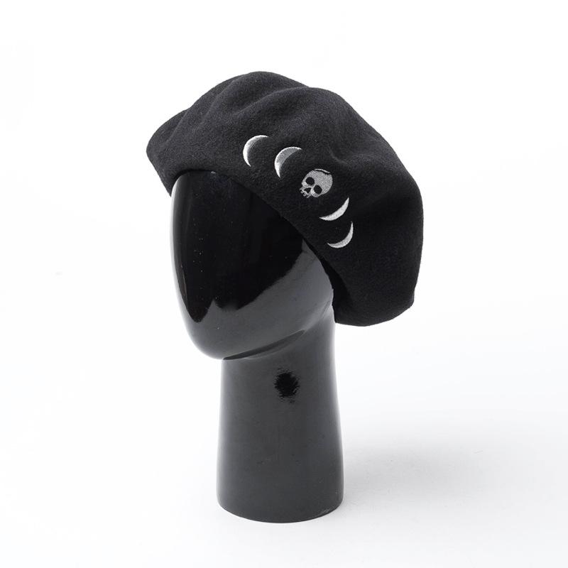 Fashion Wool Felt beret Christmas Animal Skull Skeleton Beret DIY Originality Party Hat Gift for women, As picture
Fashion Wool Felt beret Christmas Animal Skull Skeleton Beret DIY Originality Party Hat Gift for women, As picture