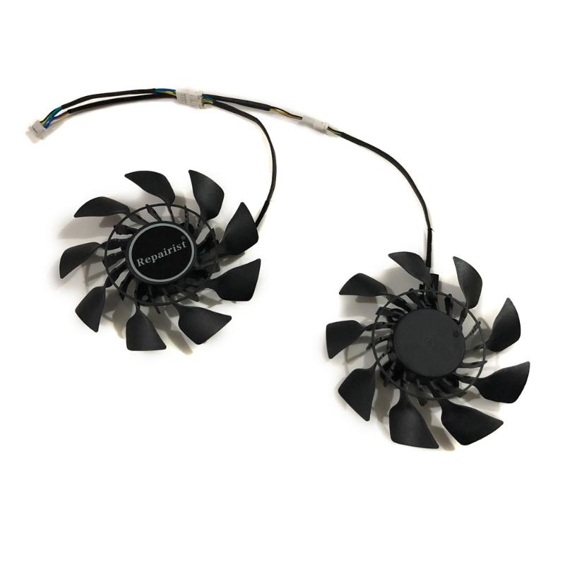 2pcs GPU RX470 GTX1080-TI VGA Cooler Fans ROG-POSEIDON-GTX1080TI For ASUS STRIX RX 470 Video Cards
2pcs GPU RX470 GTX1080-TI VGA Cooler Fans ROG-POSEIDON-GTX1080TI For ASUS STRIX RX 470 Video Cards