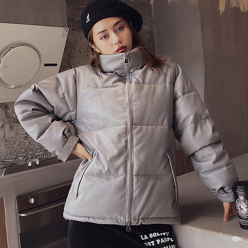 2021 New Women Winter parka Solid thicken zipper warm windproof jackets snow coat for female, Gray
2021 New Women Winter parka Solid thicken zipper warm windproof jackets snow coat for female, Gray