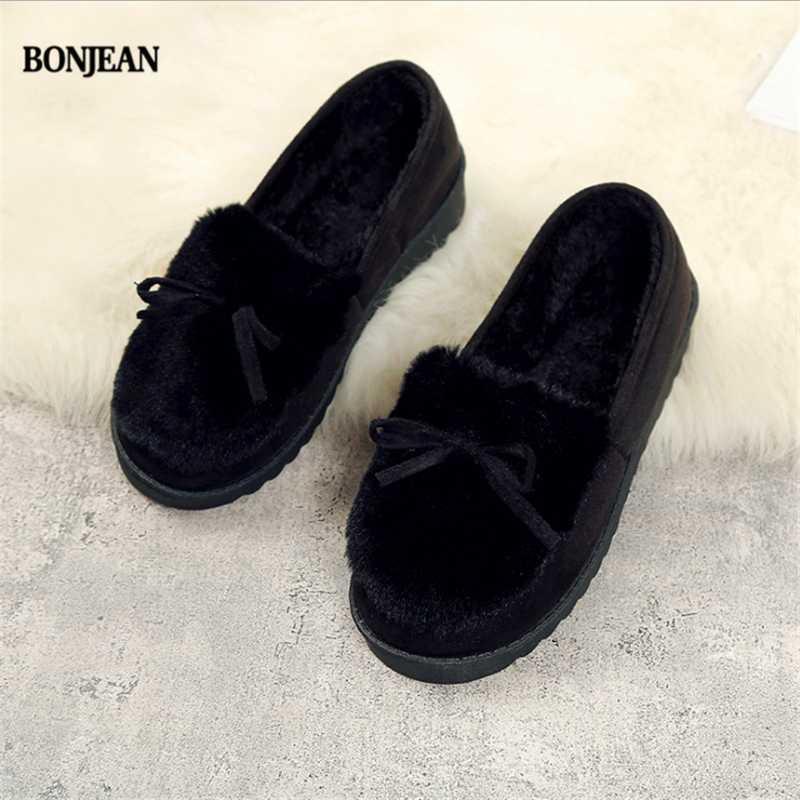 Boots 2021 Women Snow Thick Plush Winter Warm Shoes Fashion Slip On Flat Waterproof Ankle Cotton-padded Shoes1, Black
Boots 2021 Women Snow Thick Plush Winter Warm Shoes Fashion Slip On Flat Waterproof Ankle Cotton-padded Shoes1, Black