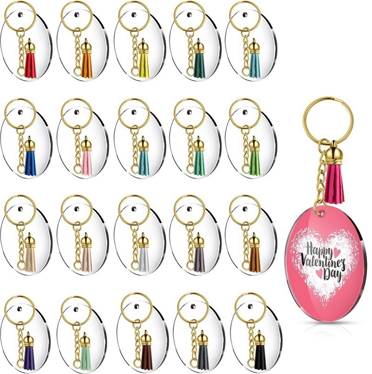 Creative Keyring 5cm Blank Disc Keychain With 3.5cm Suede Tassel Vinyl Keyrings Available Monogrammed Clear Acrylic Disc Tassel Keychain
Creative Keyring 5cm Blank Disc Keychain With 3.5cm Suede Tassel Vinyl Keyrings Available Monogrammed Clear Acrylic Disc Tassel Keychain