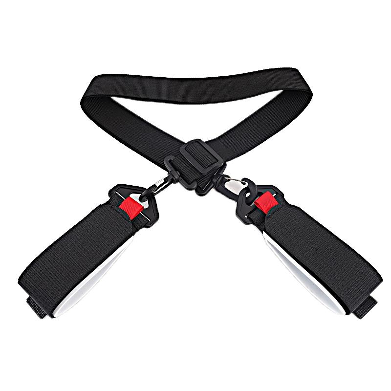 Snowboard Strap Adjustable Ski Pole Carrier Strap Shoulder Snow Board Carry for Outdoor Sports Skiing Accessories, Black
Snowboard Strap Adjustable Ski Pole Carrier Strap Shoulder Snow Board Carry for Outdoor Sports Skiing Accessories, Black