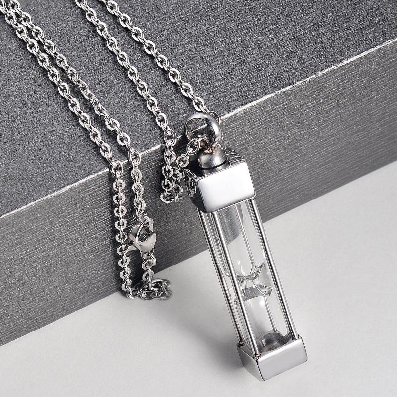 Pendant Necklaces Stainless Steel Glass Container Cylinder Square Urn Memorial Necklace Ashes Holder Keepsake Cremation Jewelry
Pendant Necklaces Stainless Steel Glass Container Cylinder Square Urn Memorial Necklace Ashes Holder Keepsake Cremation Jewelry