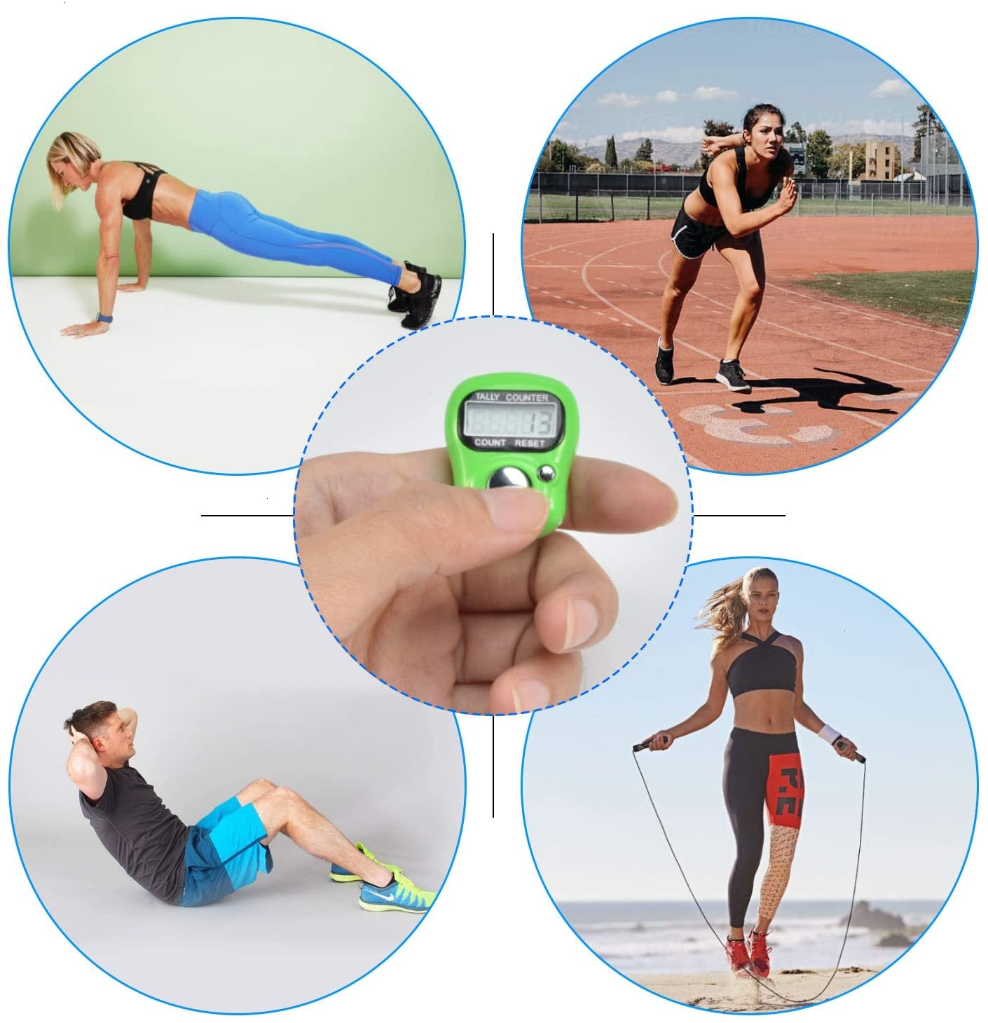 Mini Hand Hold Band Tally Counter LCD Digital Screen Finger Ring Electronic Head Count Tasbeeh Tasbih Boutique 052965896