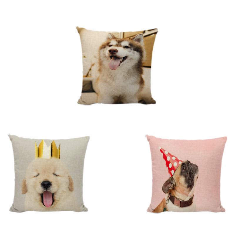 New Arrival Bright Cute Dog Pillow Case Dog Play Living Room Sofa Bedroom Bed Car Seat Home Decoration Cushion Cover 45*45CM
New Arrival Bright Cute Dog Pillow Case Dog Play Living Room Sofa Bedroom Bed Car Seat Home Decoration Cushion Cover 45*45CM