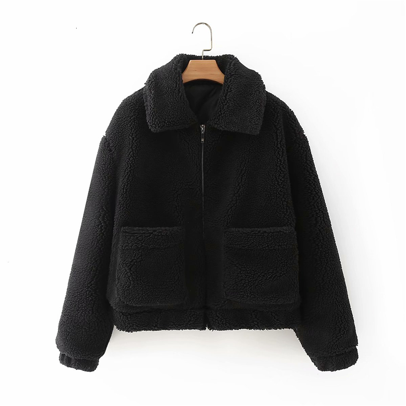 2021 New Streetwear Gro Casaco De Caxemira Moda Senhoras Bolso Curto Jaqueta Causal Feminino Turn Down Collar Casacos Com Zper 5bxg, Black
2021 New Streetwear Gro Casaco De Caxemira Moda Senhoras Bolso Curto Jaqueta Causal Feminino Turn Down Collar Casacos Com Zper 5bxg, Black