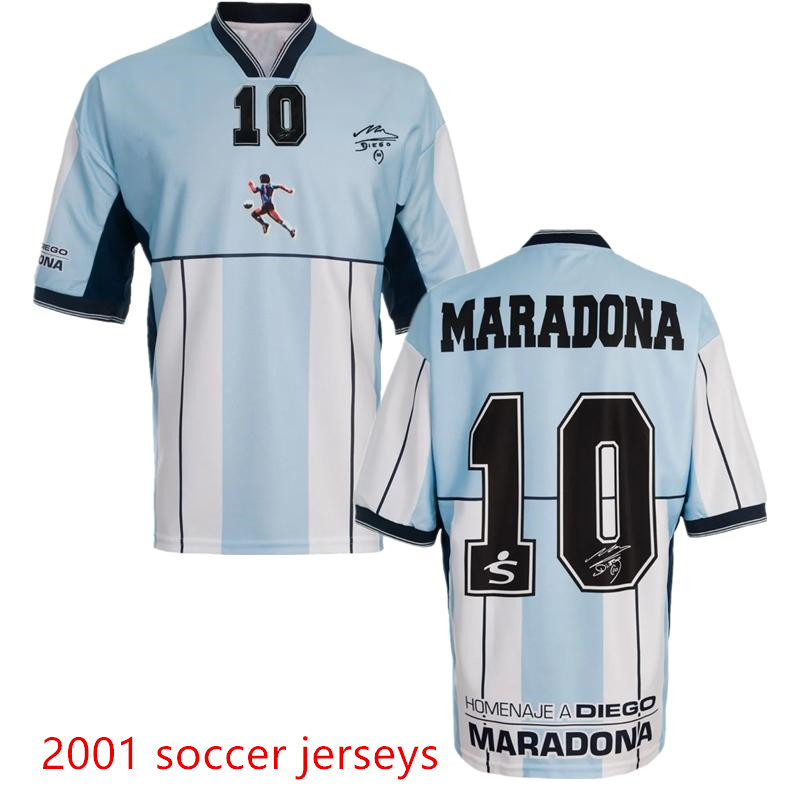2001 Diego Armando retro Homage soccer jersey Camiseta Argentina Partido Homenaje Diego Vintage classic football shirt, Black;yellow
2001 Diego Armando retro Homage soccer jersey Camiseta Argentina Partido Homenaje Diego Vintage classic football shirt, Black;yellow