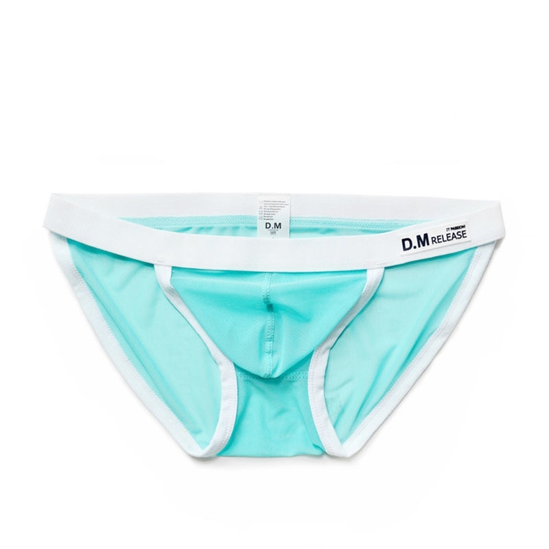 Male underwear ropa interior hombre breathable mesh gay sexy summer men's underpants briefs men slip biquini 201112