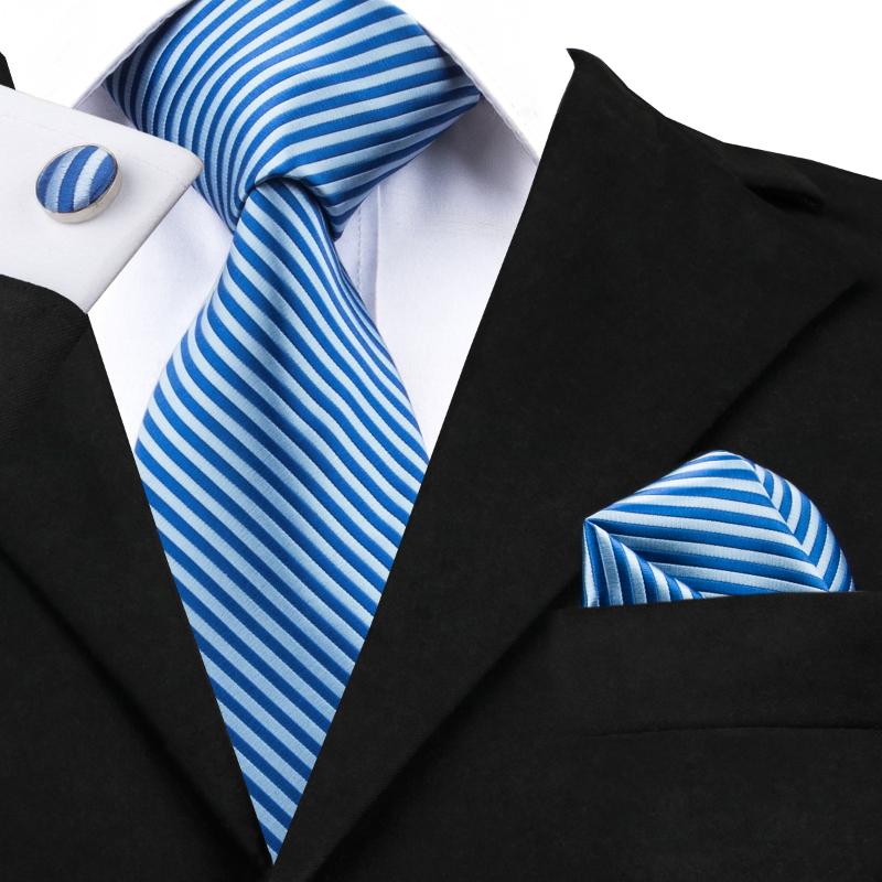 Bow Ties SN-1204 Classic Mens Blue Striped Hanky Cufflinks Tie Sets Silk Formal Wedding Party Business
Bow Ties SN-1204 Classic Mens Blue Striped Hanky Cufflinks Tie Sets Silk Formal Wedding Party Business