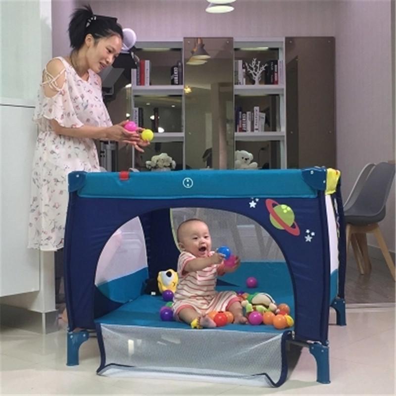 Folding crib crawling toddler multi-function game bed newborn baby fence bed portable storage
Folding crib crawling toddler multi-function game bed newborn baby fence bed portable storage
