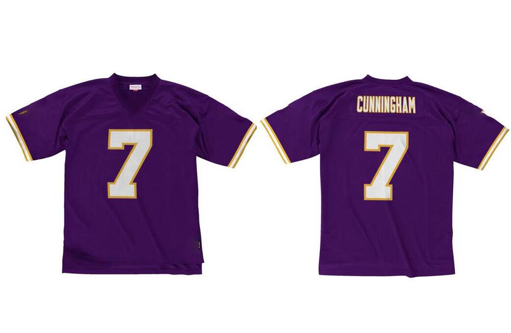 Stitched football Jersey 7 Randall Cunningham 1998 Mitchell & Ness retro Rugby jerseys Men Women Youth S, Stitched jersey
Stitched football Jersey 7 Randall Cunningham 1998 Mitchell & Ness retro Rugby jerseys Men Women Youth S, Stitched jersey