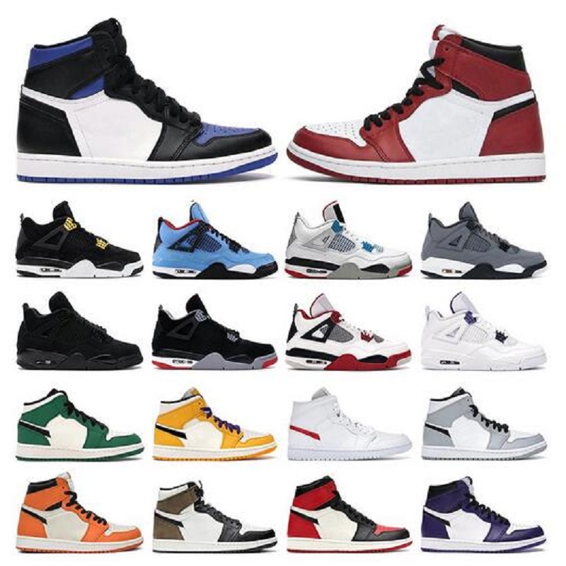 Basketball Shoes 1s high OG men women jumpman 1 mid Chicago Obsidian Twist 4s Fire Red 4 Bred Black Cat mens trainers sneakers, Color 32
Basketball Shoes 1s high OG men women jumpman 1 mid Chicago Obsidian Twist 4s Fire Red 4 Bred Black Cat mens trainers sneakers, Color 32