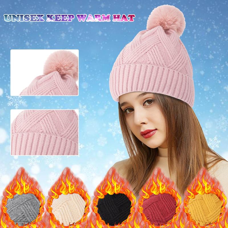 E Fashionable Outdoor Winter Adult Neutral Keep Warm Hairball Hats Plush knitted Woolen Hat Sweet and lovely, warm comfortable, Blue;gray
E Fashionable Outdoor Winter Adult Neutral Keep Warm Hairball Hats Plush knitted Woolen Hat Sweet and lovely, warm comfortable, Blue;gray