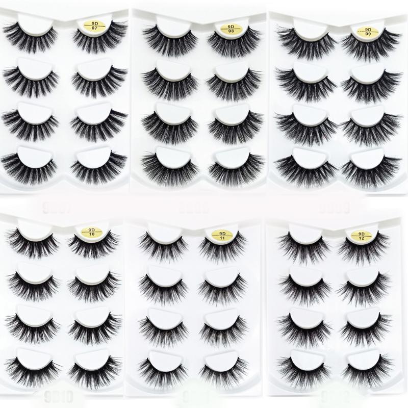 4 Pairs 3D Faux Mink Hair False Eyelashes Natural Long Wispy Fluffy Crisscross Lashes Handmade Makeup Lashes Eye Extension Tools
4 Pairs 3D Faux Mink Hair False Eyelashes Natural Long Wispy Fluffy Crisscross Lashes Handmade Makeup Lashes Eye Extension Tools