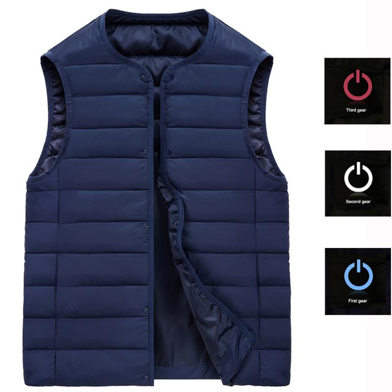 Winter Warm Electric Heating Clothes USB Smart Hiking Heated Vest Winter Heated Jacket Men Women Olid Color Carbon Fiber Jacket, Black
Winter Warm Electric Heating Clothes USB Smart Hiking Heated Vest Winter Heated Jacket Men Women Olid Color Carbon Fiber Jacket, Black