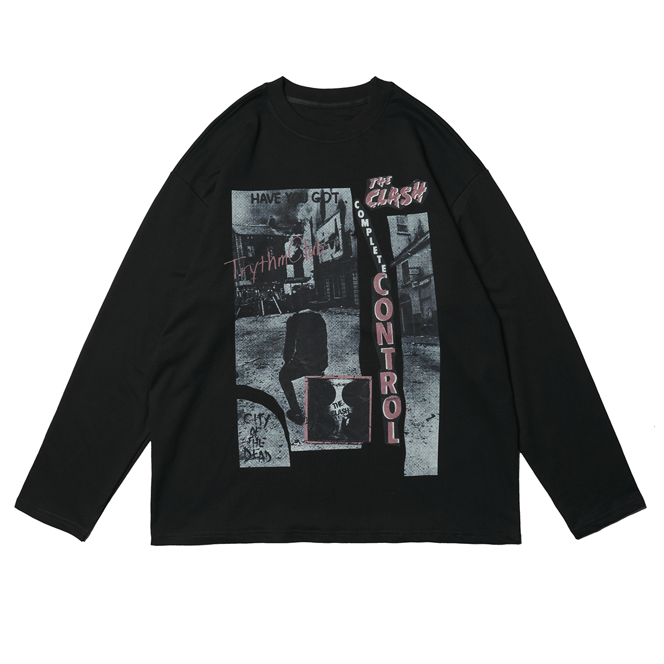 2021 New Streetwear Dark Vintage Style Long Sleeve Hip Hop Oversized Top Casual Cotton Harajuku Tshirt Autumn Clothes Ojvr, Black
2021 New Streetwear Dark Vintage Style Long Sleeve Hip Hop Oversized Top Casual Cotton Harajuku Tshirt Autumn Clothes Ojvr, Black