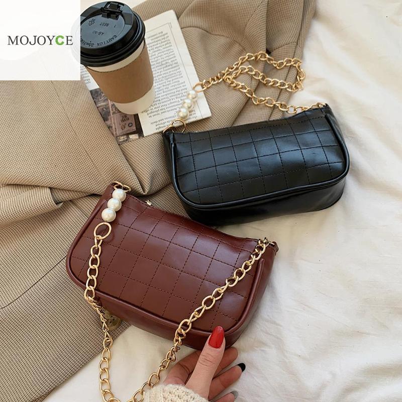 Pearl Underarm Tote Bag Chain Satchel Portable Lattice Women PU Shoulder Handbag Fashion Exquisite Shopping Bag
Pearl Underarm Tote Bag Chain Satchel Portable Lattice Women PU Shoulder Handbag Fashion Exquisite Shopping Bag