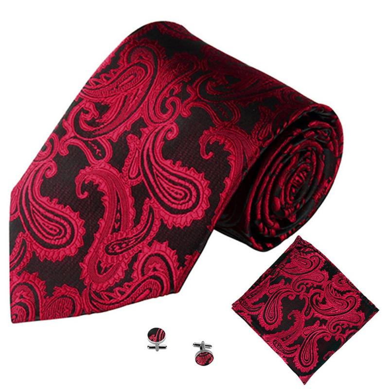Bow Ties 3PCS Men's Tie Classic GentleMan Men Party Pocket Square Handkerchief Cuff Link
Bow Ties 3PCS Men's Tie Classic GentleMan Men Party Pocket Square Handkerchief Cuff Link