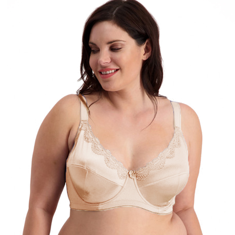 Mierside 953 Plus Size Bra with Solid Embroidery Women Underwear lingerie Big Bralette Everyday Intimate 36-46C/D/DD/DDD/E/F/G 201202