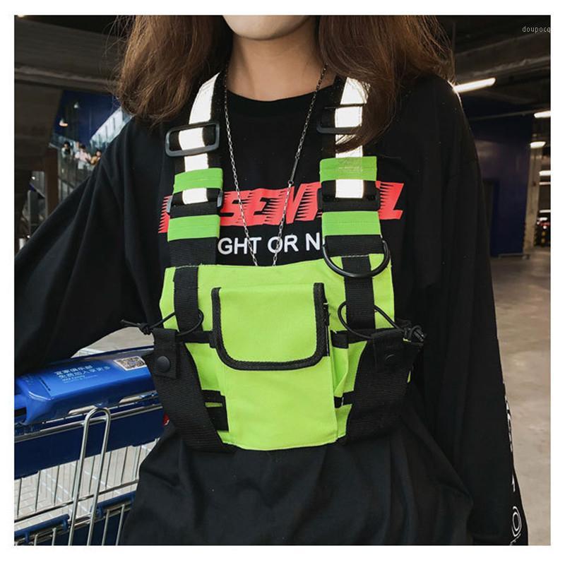 Men's Women's Hip-hop Tactical Vest Outdoor Working Climbing Multi-functional Chest Bag Interphone All-match Backpack Waistcoat1, Black
Men's Women's Hip-hop Tactical Vest Outdoor Working Climbing Multi-functional Chest Bag Interphone All-match Backpack Waistcoat1, Black