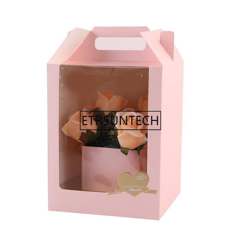 30Pcs/Lot 19x19x30cm Transparent Window Flower Gift Box, Valentine's Day Flower Packing Box, Paper Handbag Wholesale
30Pcs/Lot 19x19x30cm Transparent Window Flower Gift Box, Valentine's Day Flower Packing Box, Paper Handbag Wholesale