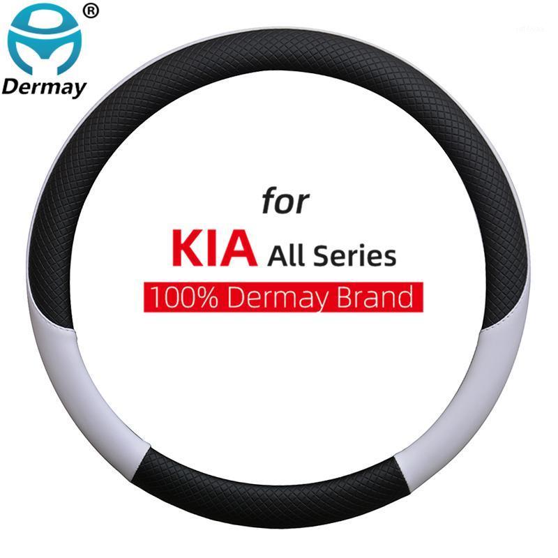 100% DERMAY Brand Leather Car Steering Wheel Cover for Kia NIRO NIRO EV SUV 2020 2020 2021 Auto Accessories1
100% DERMAY Brand Leather Car Steering Wheel Cover for Kia NIRO NIRO EV SUV 2020 2020 2021 Auto Accessories1