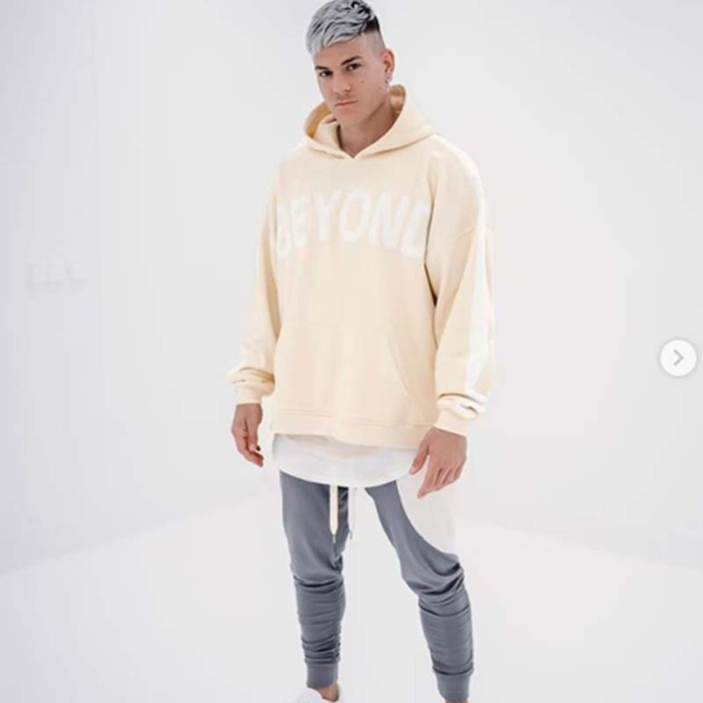 Hoodies Oversize Sweater Men's Muscle Brothers European and American Loose Sports Casual Coat, Picture 4
Hoodies Oversize Sweater Men's Muscle Brothers European and American Loose Sports Casual Coat, Picture 4