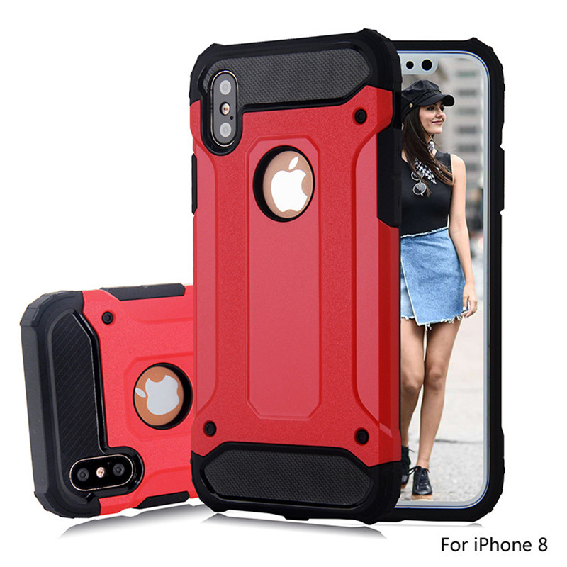 

Hot Selling TPU+PC 2 In 1 SGP Hybrid Tough Armor Phone Case Cover for iPhone 12 Mini Pro Max Iphone 11 Pro Max XR X XS Max 7 8 Plus, Red