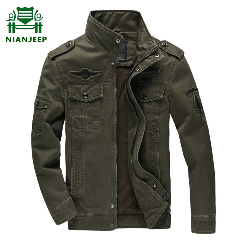 2020 Cotton Military Jacket Men High Quality Autumn MA-1 Style Army Male Air Force Bomber Cargo Jackets Plus Size M-6XL, Black
2020 Cotton Military Jacket Men High Quality Autumn MA-1 Style Army Male Air Force Bomber Cargo Jackets Plus Size M-6XL, Black