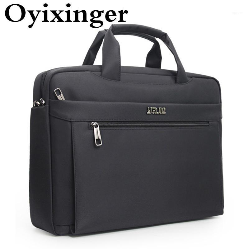 OYIXINGER Men's Bags Briefcase For 15.6 Inch Laptop Oxford Handbag For A4 Organizer Document Large Capacity Bag Men's Shoulder1, Black 
OYIXINGER Men's Bags Briefcase For 15.6 Inch Laptop Oxford Handbag For A4 Organizer Document Large Capacity Bag Men's Shoulder1, Black