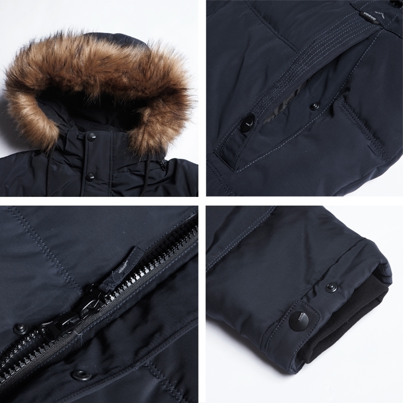 New Men's Clothing Fashion Male Jacket Hooded Men's Coat Thick Warm Man Apparel High Quality Men's Winter Parkas MWD19903D 201102