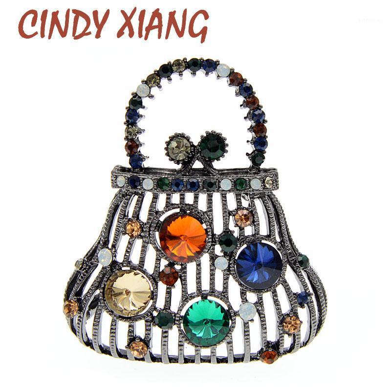 CINDY XIANG New Rhinestone Handbag Brooch Vintage Fashion Brooches For Women 4 Colors Available Crystal Jewelry New 20201
CINDY XIANG New Rhinestone Handbag Brooch Vintage Fashion Brooches For Women 4 Colors Available Crystal Jewelry New 20201
