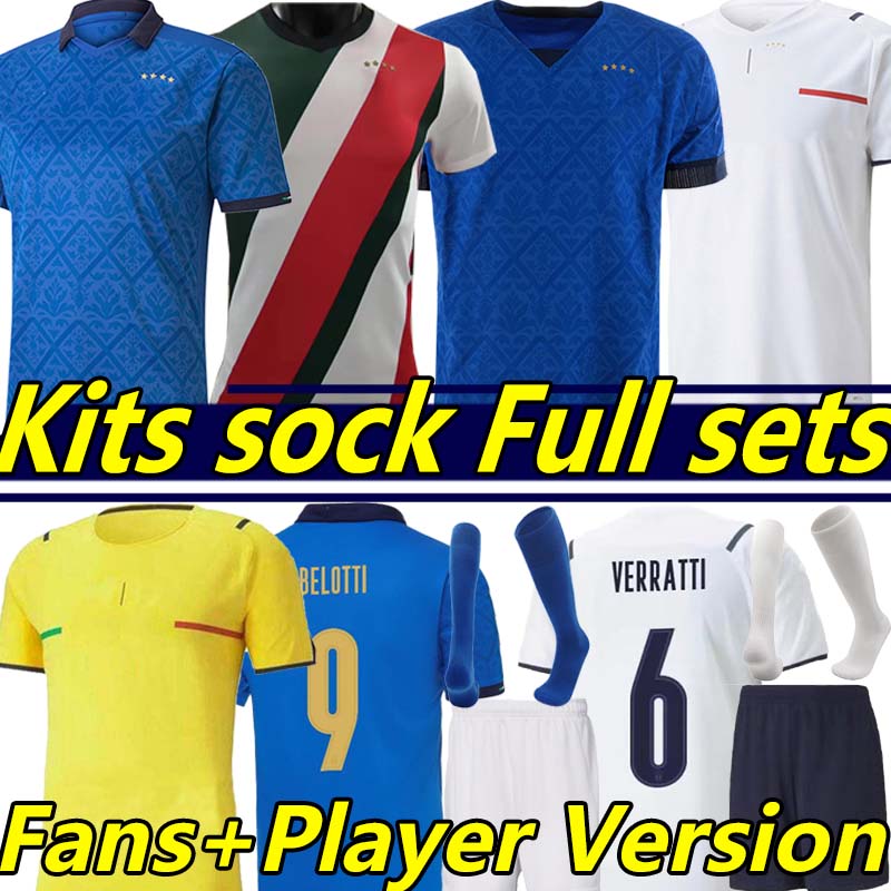 FANS Player 2021 BONUCCI soccer Jersesy Ultraweave JORGINHO INSIGNE VERRATTI FOOTBALL SHIRTS CHIESA BARELLA SPINAZZOLA CHIELLINI Donnarumma Kits sock sets, 2021 ultraweave kit
FANS Player 2021 BONUCCI soccer Jersesy Ultraweave JORGINHO INSIGNE VERRATTI FOOTBALL SHIRTS CHIESA BARELLA SPINAZZOLA CHIELLINI Donnarumma Kits sock sets, 2021 ultraweave kit
