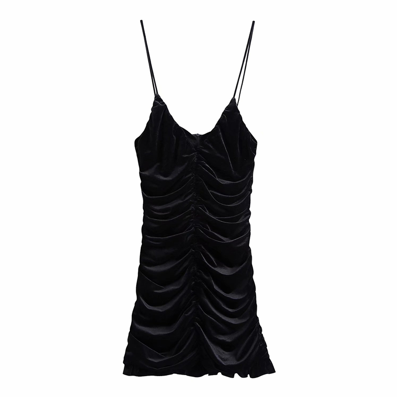 2021 New Elegante Vestidos De Veludo Moda Senhoras V-neck Bainha Drapeado Sexy Feminino Magro Mini Cinta Vestido Meninas Ee50, Black
2021 New Elegante Vestidos De Veludo Moda Senhoras V-neck Bainha Drapeado Sexy Feminino Magro Mini Cinta Vestido Meninas Ee50, Black