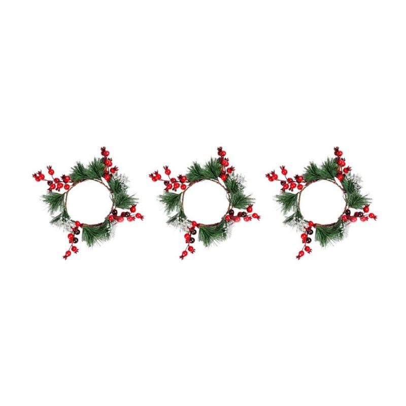 Simulation Cedar Christmas Wreath Berry Ring Christmas Tree Accessories Simulation Pine Needles Home Decoration
Simulation Cedar Christmas Wreath Berry Ring Christmas Tree Accessories Simulation Pine Needles Home Decoration
