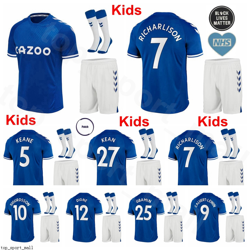 Youth SIGURDSSON Soccer Jersey Socks Set CALVERT LEWIN RICHARLISON DIGNE KEANE SIDIBE HOLGATE BERNARD WALCOTT Kids Football Shirt Kits as, Kids blue
Youth SIGURDSSON Soccer Jersey Socks Set CALVERT LEWIN RICHARLISON DIGNE KEANE SIDIBE HOLGATE BERNARD WALCOTT Kids Football Shirt Kits as, Kids blue