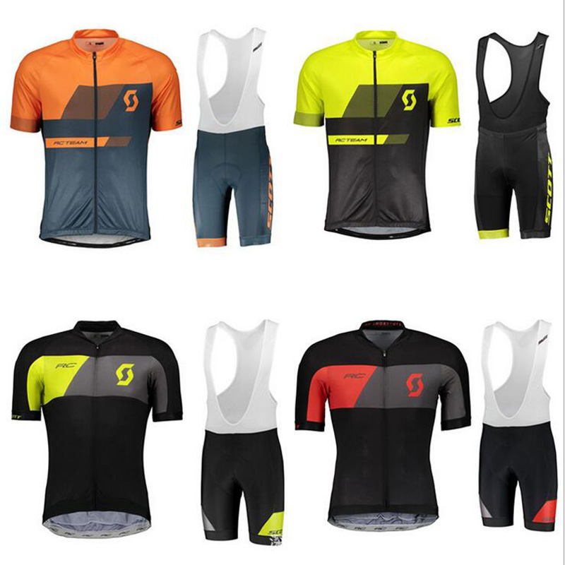 2018 New SCOTT cycling jersey Suit MTB Bike Clothing men's Summer Breahable quick dry racing bicycle clothes ropa ciclismo hombre 10250, Jersey and bib shorts 07
2018 New SCOTT cycling jersey Suit MTB Bike Clothing men's Summer Breahable quick dry racing bicycle clothes ropa ciclismo hombre 10250, Jersey and bib shorts 07