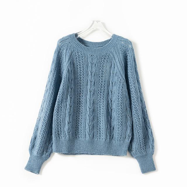 Elfstyle Female Mohair Wool Blend Long Sleeve O Neck Hollow Out Knit Jumper Sweater - Women Casual Fashion Pullover Top, Style a
Elfstyle Female Mohair Wool Blend Long Sleeve O Neck Hollow Out Knit Jumper Sweater - Women Casual Fashion Pullover Top, Style a