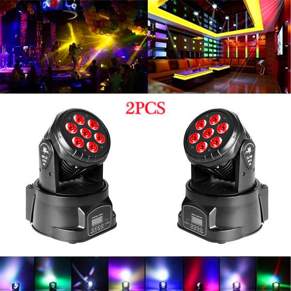 Discount 80W 7-RGBW LED Auto / Voice Control DMX512 Mini Moving Head Stage Lamps (AC 110-240V) Black *2 high brightness Stage Lighting
Discount 80W 7-RGBW LED Auto / Voice Control DMX512 Mini Moving Head Stage Lamps (AC 110-240V) Black *2 high brightness Stage Lighting