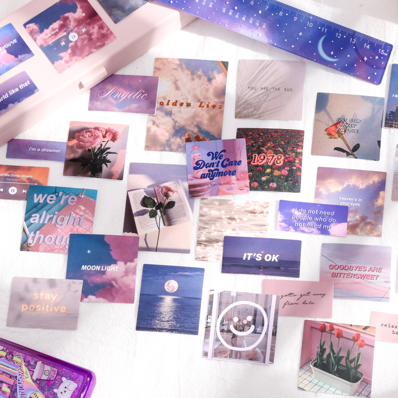 30 pcs/lot INS photo sky Flowers stickers DIY diary Journal decoration label aesthetic sticker album scrapbooking Notebook
30 pcs/lot INS photo sky Flowers stickers DIY diary Journal decoration label aesthetic sticker album scrapbooking Notebook