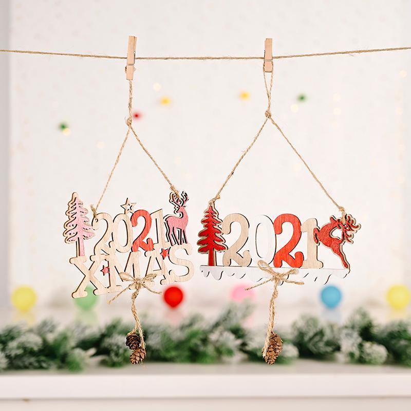 1Pcs Christmas Tree Elk Natural Wood 2021 Wooden Pendants DIY Wood Craft Sign Christmas Tree Ornament Home Decoration1
1Pcs Christmas Tree Elk Natural Wood 2021 Wooden Pendants DIY Wood Craft Sign Christmas Tree Ornament Home Decoration1