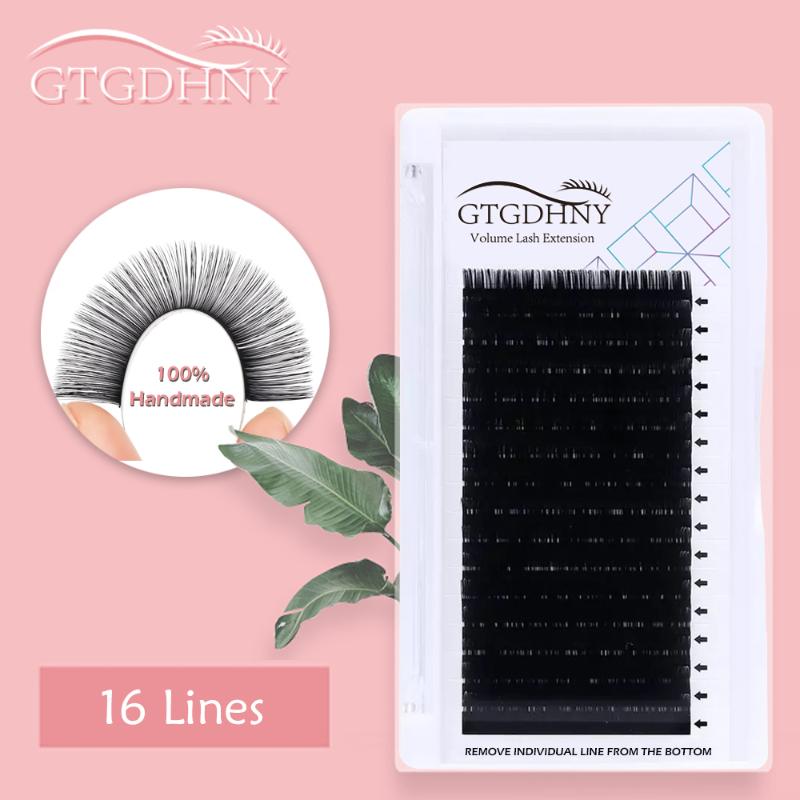 GTGDHNY 16 lines Natural Synthetic Eyelash Extensions 8~17 MM Makeup for Professional Mink Individual Eyelash Extension
GTGDHNY 16 lines Natural Synthetic Eyelash Extensions 8~17 MM Makeup for Professional Mink Individual Eyelash Extension