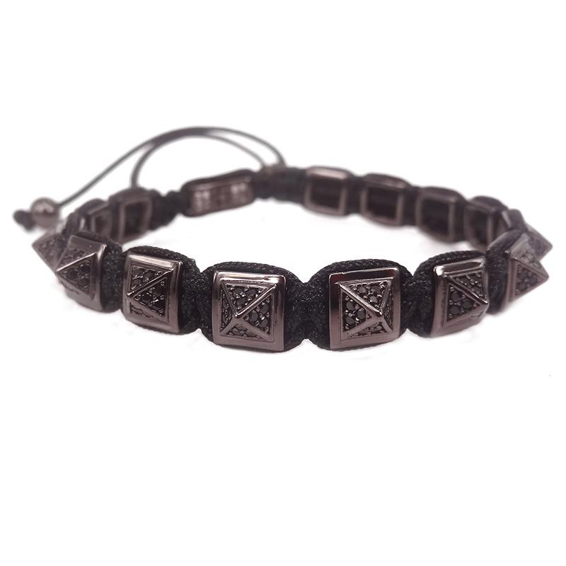 New Fashion Zirconia Bracelet For Women New Trendy 8mm Black Color Spikes Jewelry Luxury Punk Rock Bracelets For Men
New Fashion Zirconia Bracelet For Women New Trendy 8mm Black Color Spikes Jewelry Luxury Punk Rock Bracelets For Men