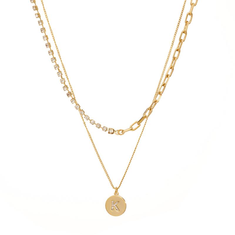 Double Necklace Women Jewelry Gold Plated Jewelry Chain 1pcs Necklaces Gold Plated Choker Dainty Clavicle Chain
Double Necklace Women Jewelry Gold Plated Jewelry Chain 1pcs Necklaces Gold Plated Choker Dainty Clavicle Chain