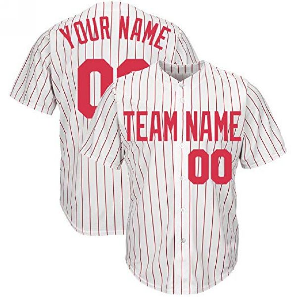 Custom White Philadelphia Style Baseball stitched Jersey Any name any number mens women Youth jersey Personality jersey, As pics
Custom White Philadelphia Style Baseball stitched Jersey Any name any number mens women Youth jersey Personality jersey, As pics